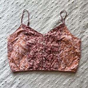 American Eagle cropped tank top